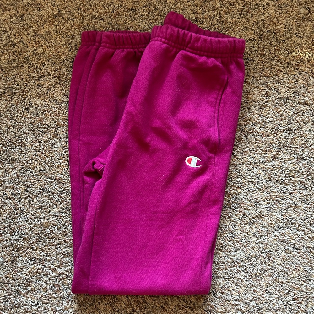 Pink Champion sweatpants